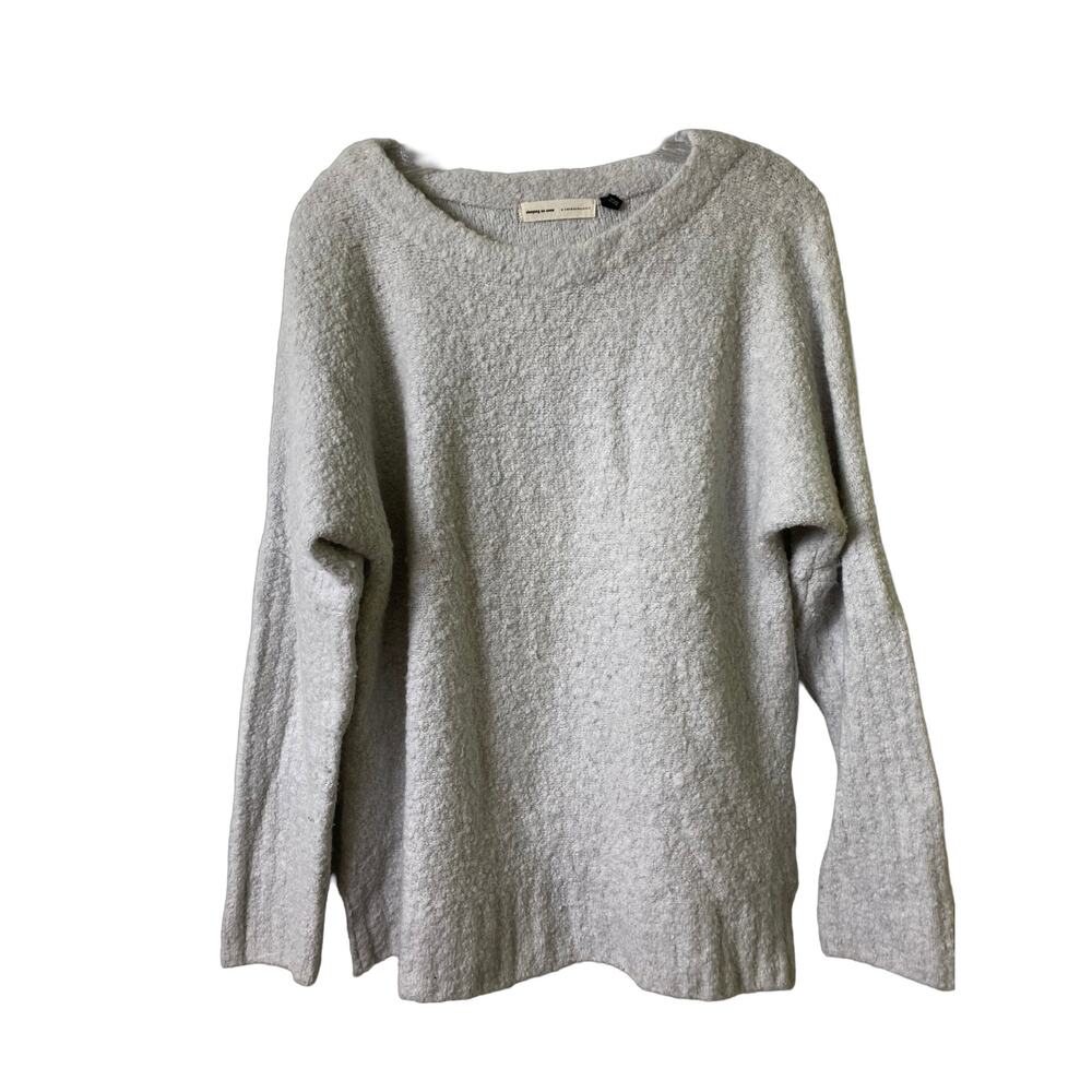 Anthropologie‎ Sleeping On Snow Dolman Sleeve Wool Alpaca Sweater S (2513)